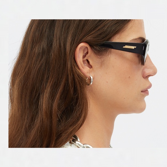 - NEW Bottega Veneta Facet Acetate Cat Eye Sunglasses AX4 - Picture 3 of 7